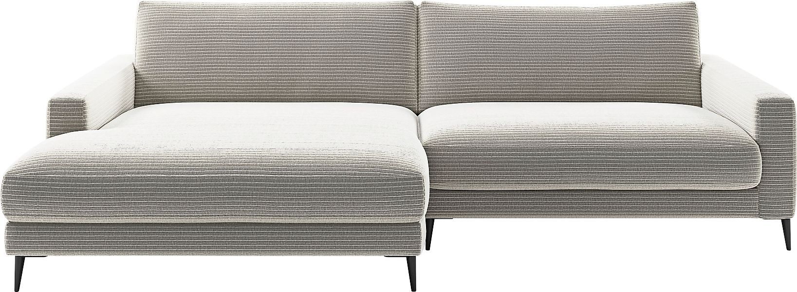 INOSIGN Ecksofa »Downtown, B/T/H: 272/190/84 cm L-Form«, weicher Sitzkomfor günstig online kaufen