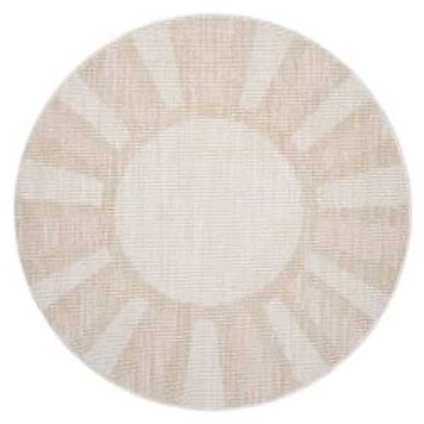 payé Teppich Klassiko 52 Fransen Rund 200x200 cm Rosa günstig online kaufen