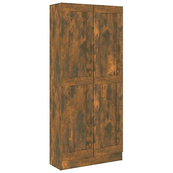 furnicato Bücherregal Bücherschrank Räuchereiche 82,5x30,5x185,5 cm günstig online kaufen