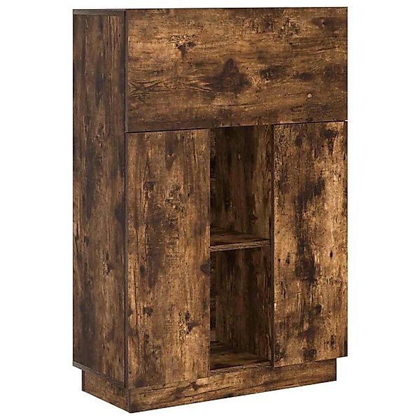 vidaXL Schreibtisch Räuchereiche 71,5 x 31,5 x 106,5 cm Holzwerkstoff 86948 günstig online kaufen