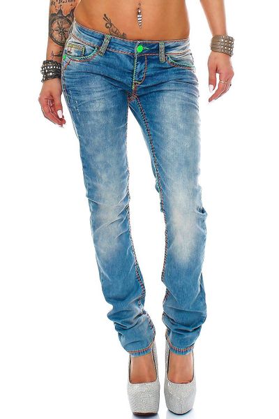 Cipo & Baxx 5-Pocket-Jeans Low Waist günstig online kaufen