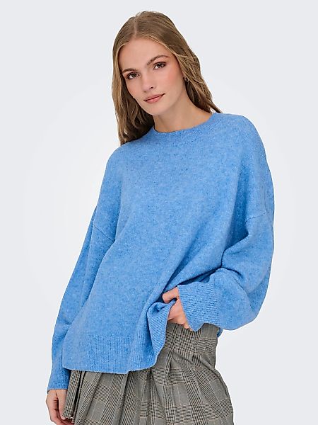 JDY Strickpullover "JDYSONJA L/S O-NECK PULLOVER KNT NOOS" Materialmix günstig online kaufen