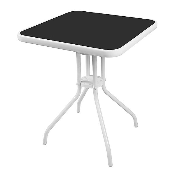 Mojawo Küchentisch Bistrotisch Balkontisch Glastisch Gartentisch günstig online kaufen