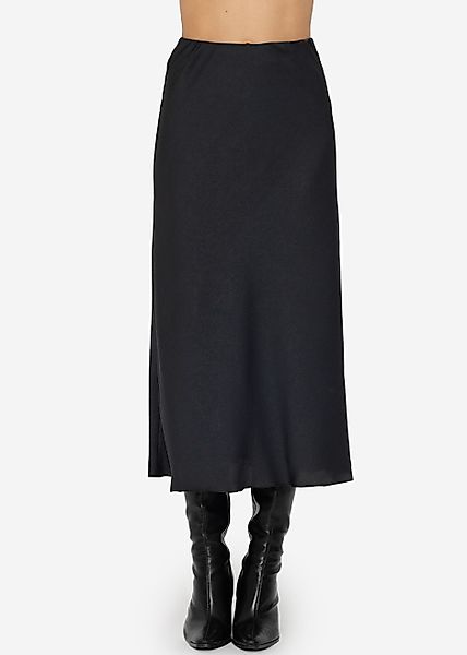 SASSYCLASSY Midirock Satinrock Damen in eleganter günstig online kaufen