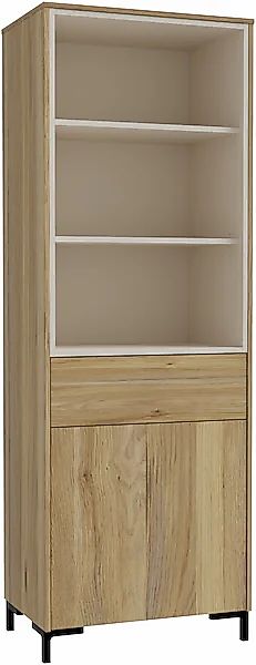 FORTE Standregal »Galactique«, Regal, Push-to-Open, Stauraum, grifflos günstig online kaufen