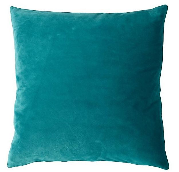 PAD Dekoobjekt Kissenhülle Samt Smooth Emerald Grün (50x50cm) günstig online kaufen