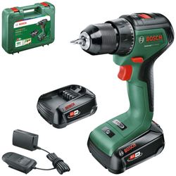 Bosch 18 V Akku-Bohrschrauber UniversalDrill 18V-60 inkl. 2 Ah Akkus mit Ko günstig online kaufen