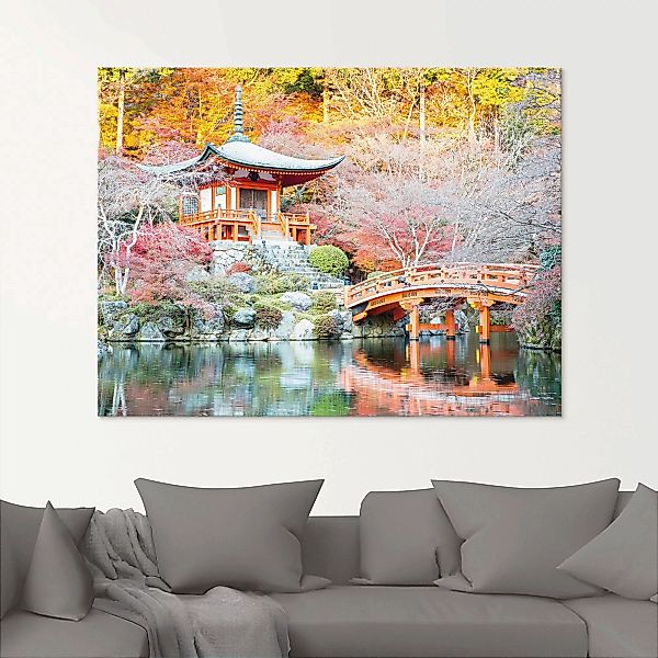 Artland Glasbild »Shingo Buddhistischer Tempel«, Gebäude, (1 St.), in versc günstig online kaufen
