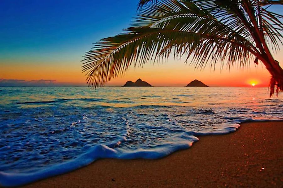 Papermoon Fototapete »Lanikai Beach Hawaii« günstig online kaufen