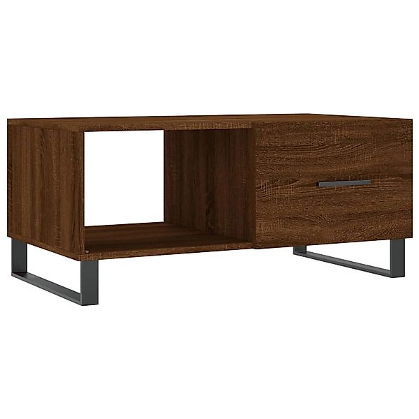 vidaXL Couchtisch Couchtisch Braun Eichen-Optik 90x50x40 günstig online kaufen