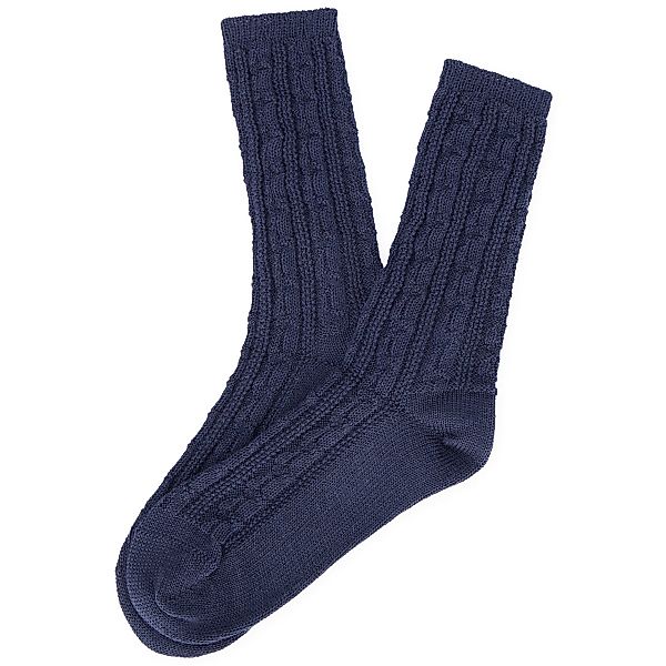 Lusana Trachtensocke Farbe dunkelblau Größe: 42-43 günstig online kaufen