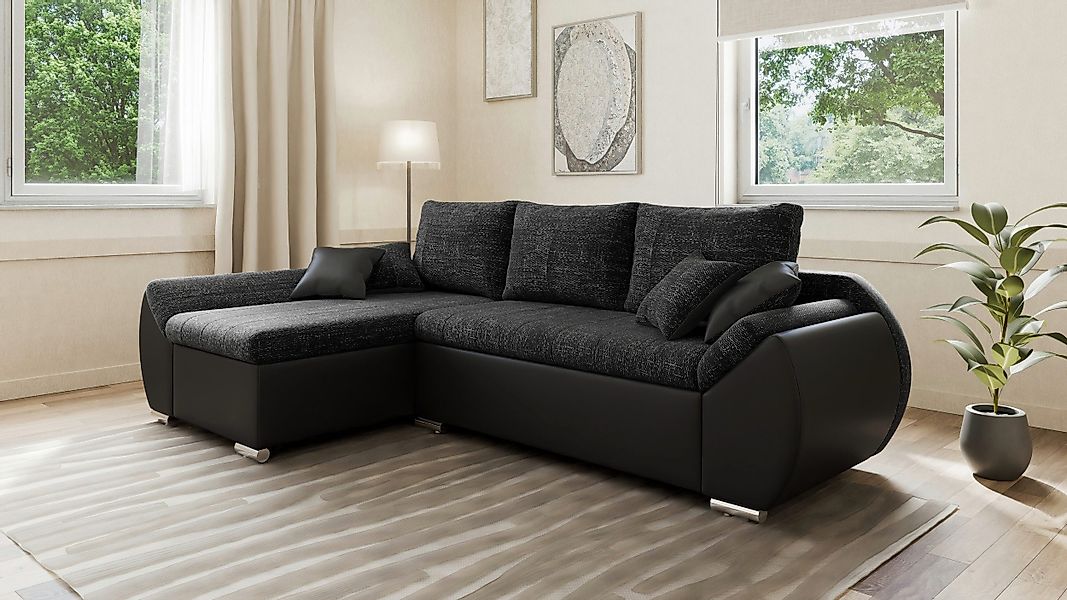 MOEBLO Ecksofa ALEX, L-Form ohne Hocker, günstig online kaufen