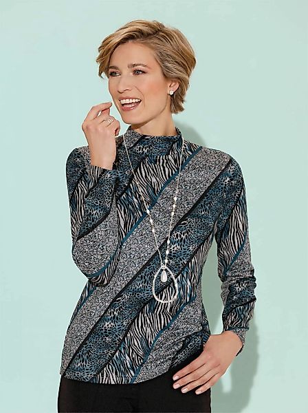 Classic Langarmshirt "Winter-Shirt", (1 tlg.) günstig online kaufen