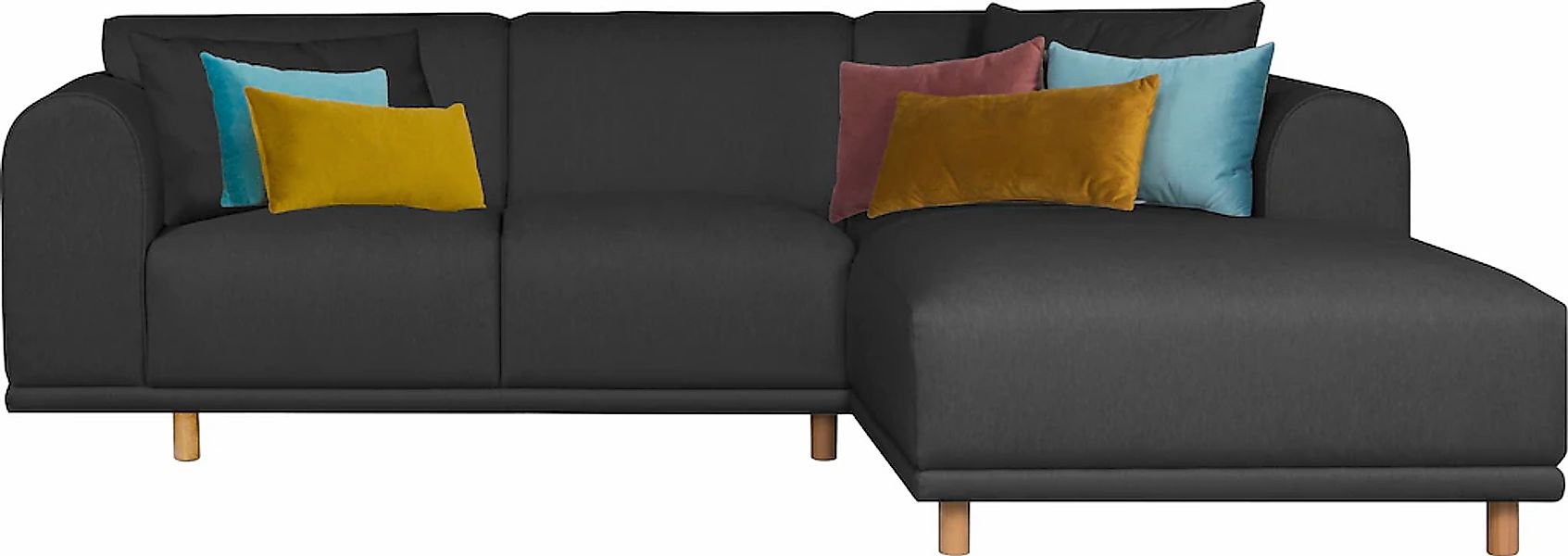 OTTO home Ecksofa "Maroon L-Form" in skandinavischem Design, mit losen Kiss günstig online kaufen