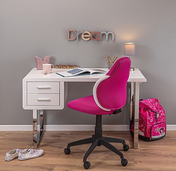 Inter Link Kinderstuhl Jessi Himbeer/weiß, moderner günstig online kaufen