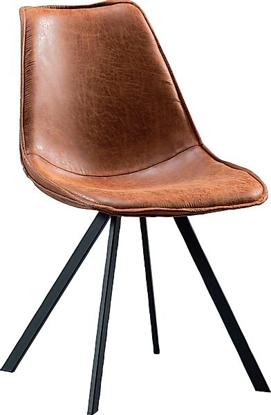 WOOOD Esszimmerstuhl "SVENS" () 2 Stk.Wannenförmig, Breite 50 cm günstig online kaufen