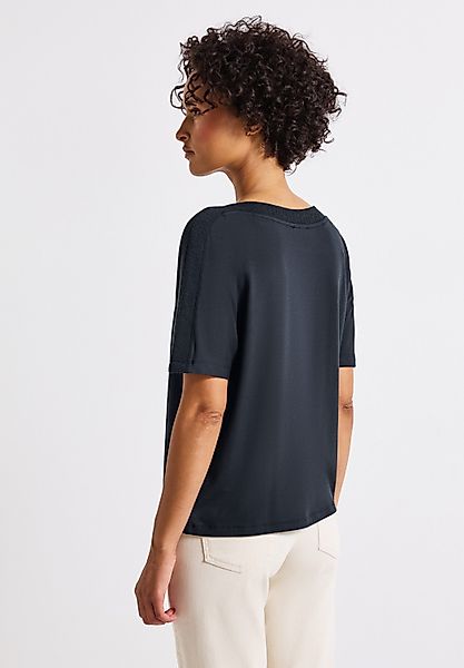 STREET ONE T-Shirt, in Unifarbe günstig online kaufen