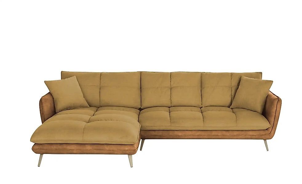 bobb Ecksofa  Arianna ¦ gelb ¦ Maße (cm): B: 300 H: 90 T: 196.0 Polstermöbe günstig online kaufen