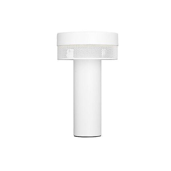 LED-Tischlampe Mesh Akku, Höhe 24cm, weiß günstig online kaufen