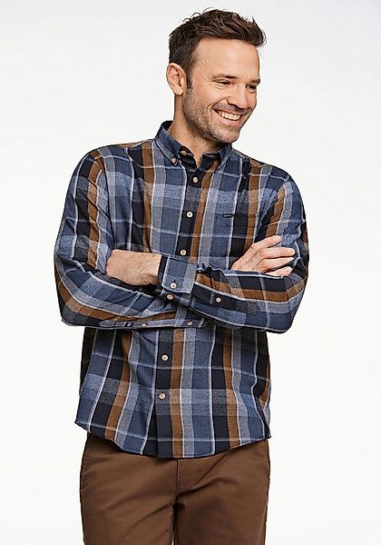 BISON Flanellhemd BISON Freizeithemd günstig online kaufen