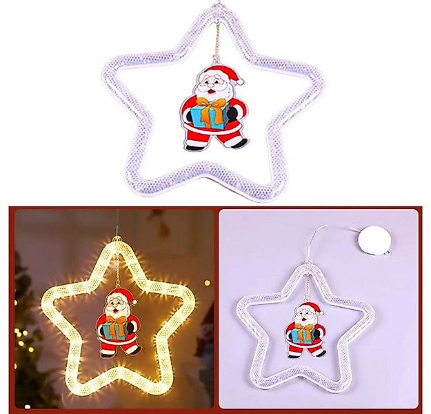 QUBEBU LED Stern Sterne Weihnachtsbeleuchtung Aufhängen Batteriebetriebene, günstig online kaufen