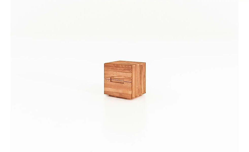 Nachttisch hoch mit 2 Schüben   ¦ holzfarben ¦ Maße (cm): B: 40 H: 40 Tisch günstig online kaufen