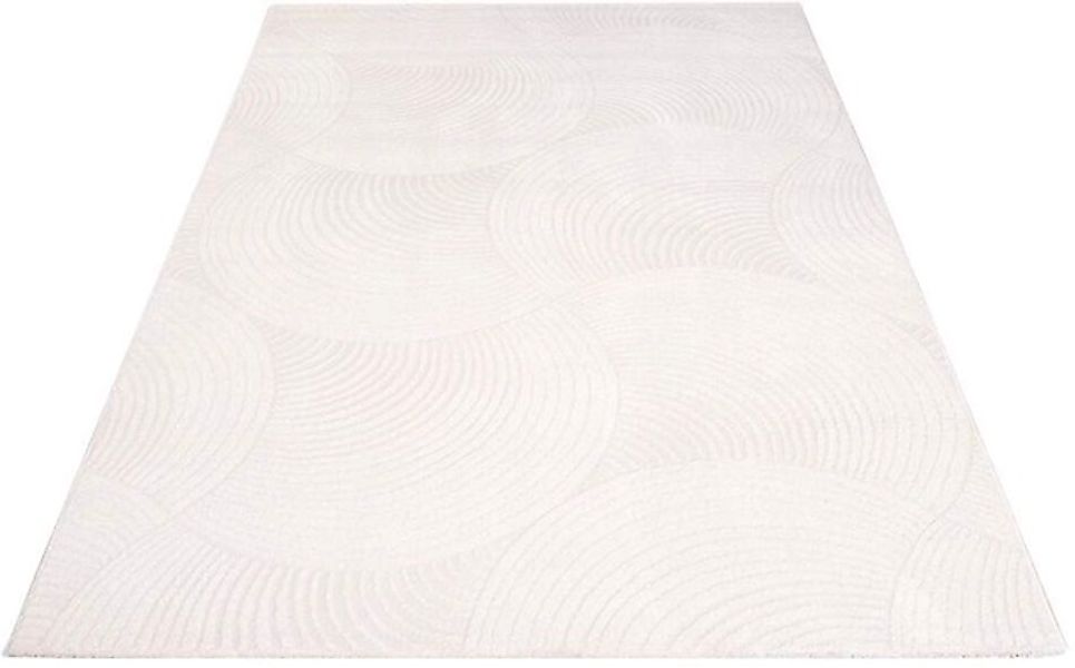 Carpet City Teppich »Friseé-Teppich FANCY 647« rechteckig 12 mm Höhe Läufer günstig online kaufen