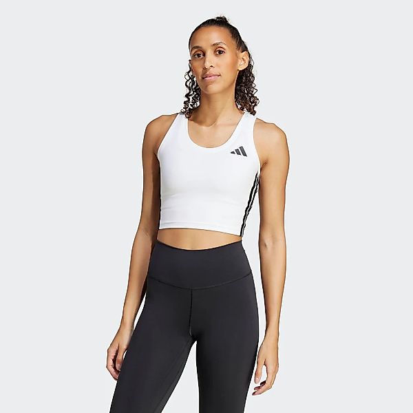 adidas Performance Tanktop "TRAIN ESSENTIALS 3-STRIPES CROP" günstig online kaufen