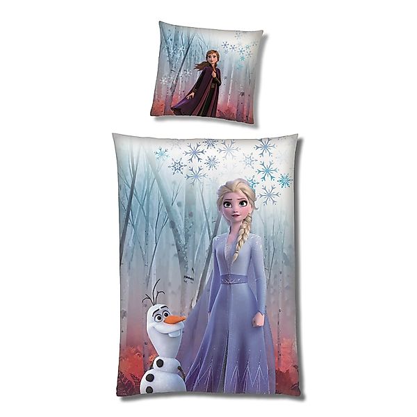 Familando Kinderbettwäsche Disney Frozen Eiskönigin 135x200 günstig online kaufen