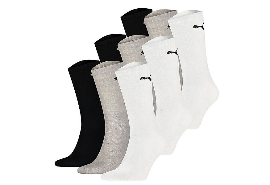 PUMA BODYWEAR Socken Crew Sock (Sparpack, 3-Paar) DER KLASSIKER im 9er Pack günstig online kaufen