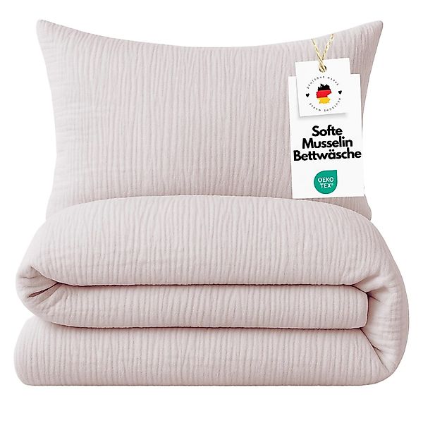 Carpe Sonno Bettwäsche Musselin Bettwäsche 135x200 günstig online kaufen
