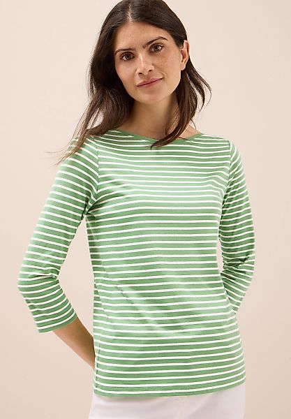 Cecil 3/4-Arm-Shirt, mit Streifen Muster günstig online kaufen