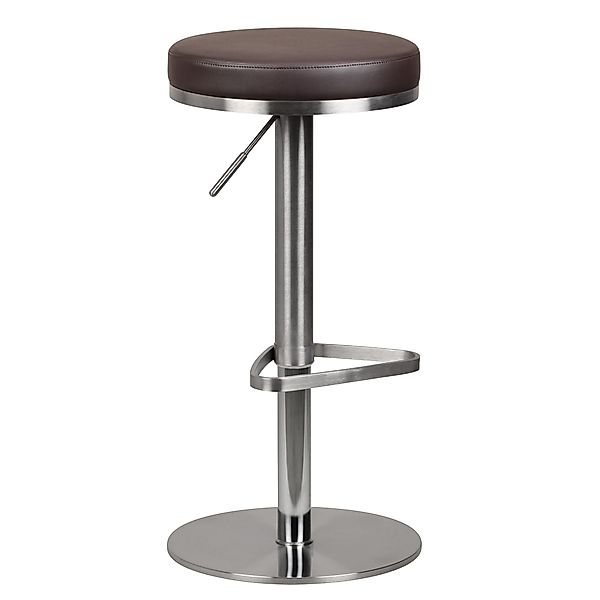 KADIMA DESIGN Barhocker Barhocker WL1.612 Braun günstig online kaufen
