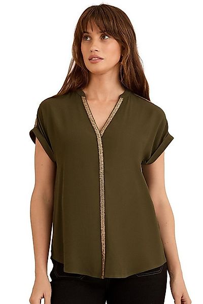 Love & Roses Paillettenshirt Love & Roses Bluse mit Pailletten, Regular (1- günstig online kaufen