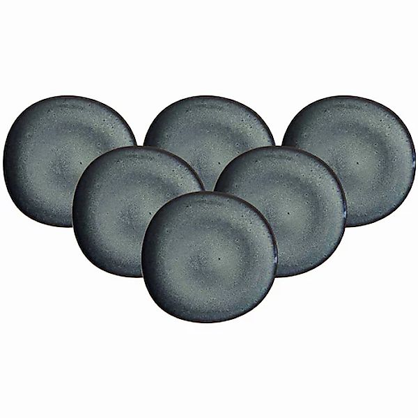 like. by Villeroy & Boch Speiseteller »Speiseteller Lave ø 28 cm 6er Set« günstig online kaufen