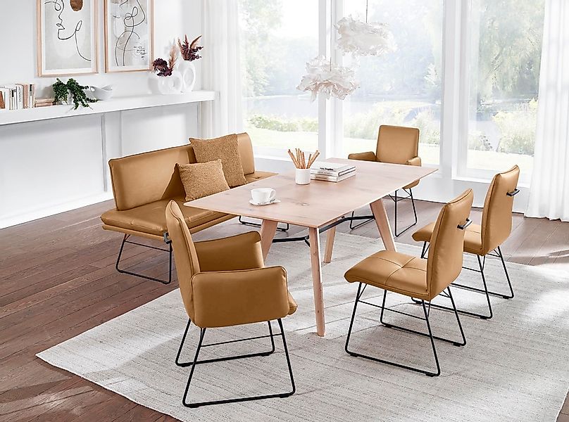 K+W Komfort & Wohnen Essgruppe "Giacomo IV", (6 tlg.), Polsterbank in 2 Grö günstig online kaufen