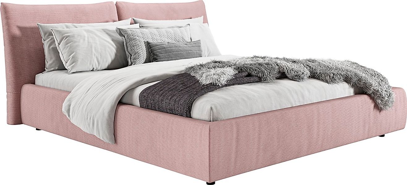 PLACES OF STYLE Polsterbett "Priora in 4 Breiten bis 200cm" auch in NaturLE günstig online kaufen