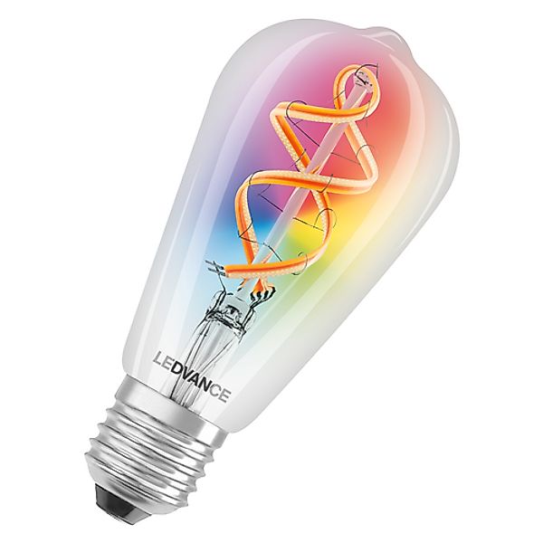 Ledvance LED-Leuchtmittel SMART+ WiFi Filament Edison RGBW 30  4.5 W/2700 K günstig online kaufen