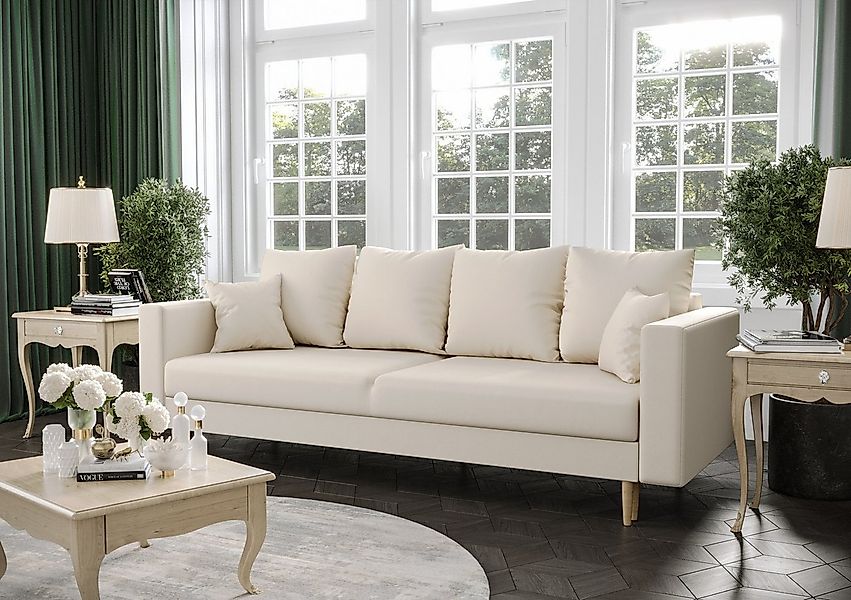 ALTDECOR Sofa KRIST, Couch mit Schlaffunktion, Bettkasten, Wohnzimmer günstig online kaufen