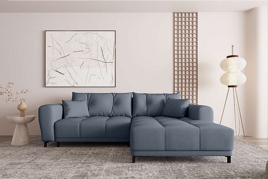 99rooms Ecksofa Massimo, Sofa L-Form, Eckcouch, mit Schlaffunktion,Rundumbe günstig online kaufen