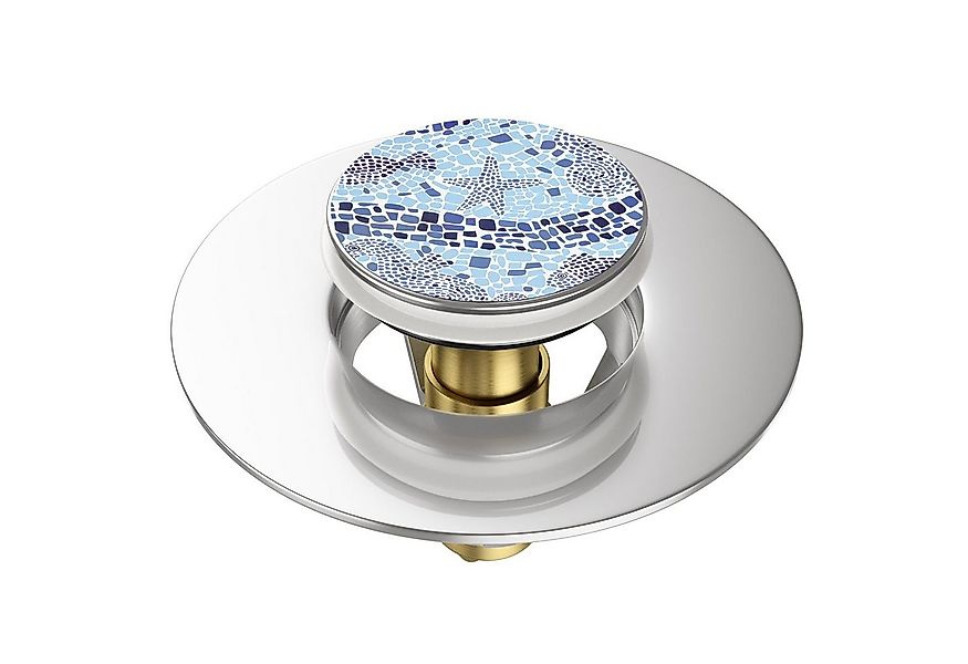 Sanilo Waschbeckenstöpsel Pop-Up Mosaic World, hochwertig, universell, mit günstig online kaufen