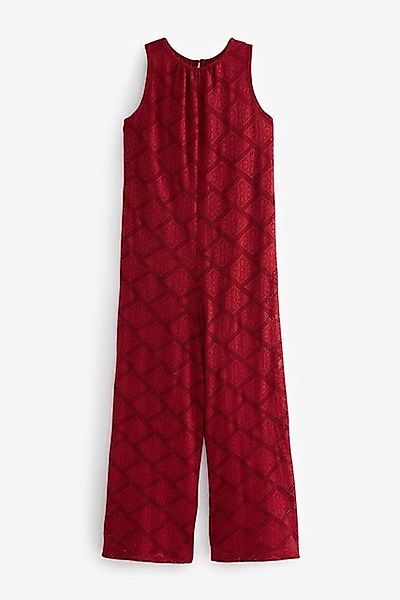 Next Jumpsuit Ärmelloser Häkeloverall – Kurzgröße günstig online kaufen