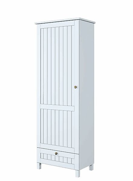 Home affaire Garderobenschrank "Juventus" 1 Stk. tlg. aus massiver Kiefer, günstig online kaufen