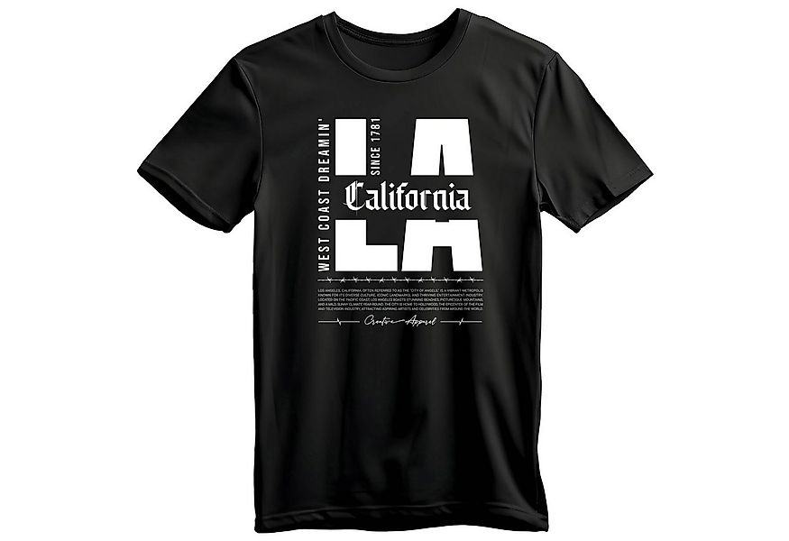Banco T-Shirt Streetwear Herren - Los Angeles Rundhals günstig online kaufen