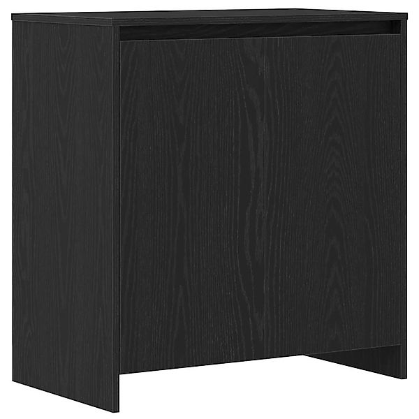 vidaXL Sideboard Schwarze Eiche 70 x 41 x 75 cm Holzwerkstoff 862082 günstig online kaufen