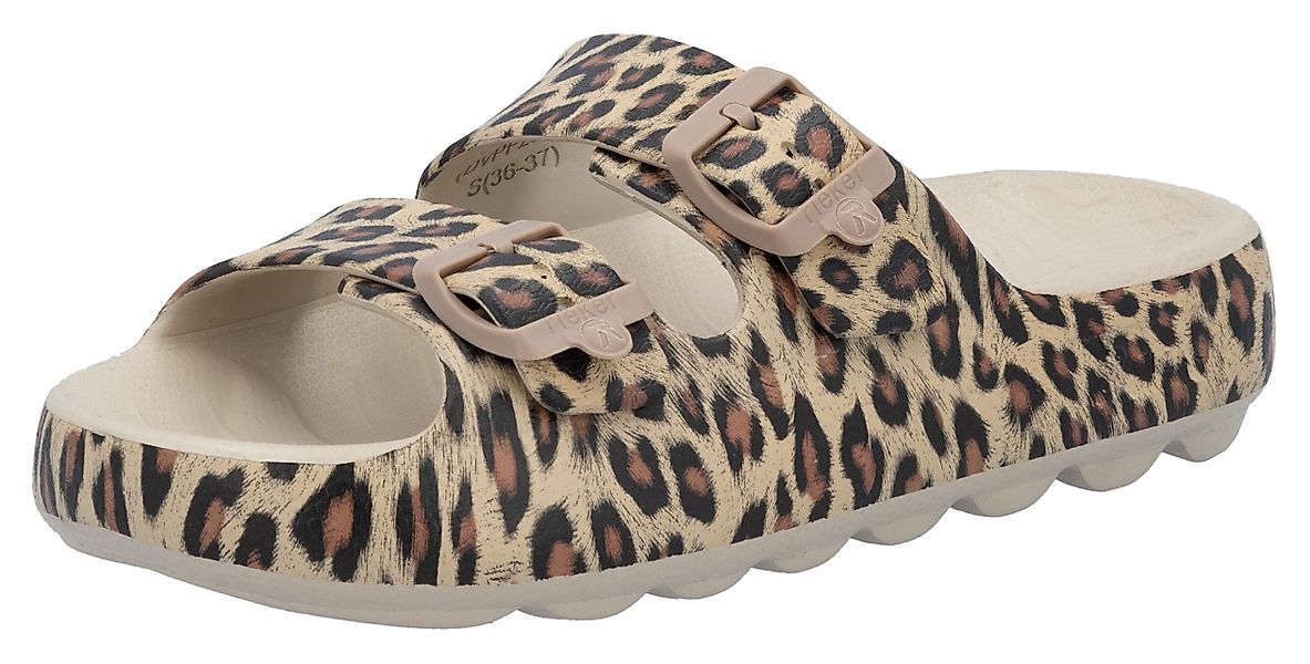 RIEKER Sport Pantolette Sommerschuh, Strandschuh, Hausschuh günstig online kaufen