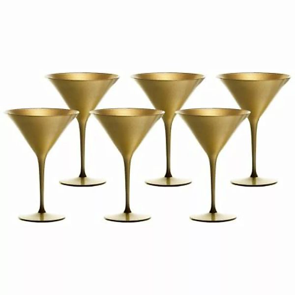 ELEMENTS Cocktailschale Gold 6er Set Cocktailgläser gold günstig online kaufen
