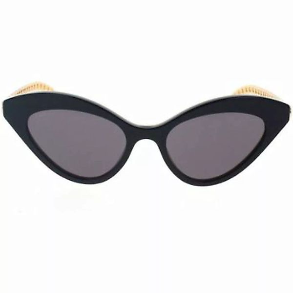 Gucci  Sonnenbrillen Sonnenbrille GG0978S 004 Schwarz Gold Grau günstig online kaufen