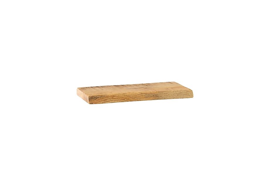 Trelevo® Wandregal Amanda, Akazienholz, Baumkante, Steckboard, günstig online kaufen