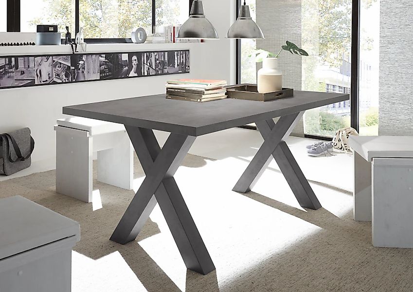 Mäusbacher Esstisch "Mister, TOPSELLER" OTTOS Choice, Gestell in X-Form günstig online kaufen